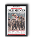 2013 Kentucky Derby “ORB SHINES” First Win Framed Front Page Newspaper - TitleGameFrames.com