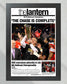 2014 Ohio State Football Champions "The Chase is Complete" The Lantern Framed Newspaper - Title Game Frames