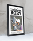 2014 Rory McIlroy PGA Champion 'ZERO DARK RORY' Framed Newspaper - TitleGameFrames.com