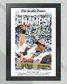 2014 Seattle Seahawks Super Bowl XLVIII Framed Front Page Newspaper Print - TitleGameFrames.com