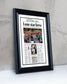 2015 Jordan Spieth Masters Champion 'Lone star hero' Framed Newspaper - TitleGameFrames.com