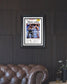 2017 Floyd Mayweather Defeats Conor Mcgregor Framed Front Page Newspaper Print - TitleGameFrames.com