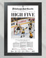 2017 Pittsburgh Penguins Stanley Cup Framed Newspaper - TitleGameFrames.com