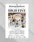 2017 Pittsburgh Penguins Stanley Cup Framed Newspaper - TitleGameFrames.com