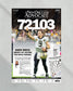 2018 Drew Brees New Orleans Saints Record Breaking Framed Front Page Newspaper Print - TitleGameFrames.com