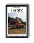 2018 Kentucky Derby "Justify!" Winner Framed Front Page Newspaper - TitleGameFrames.com