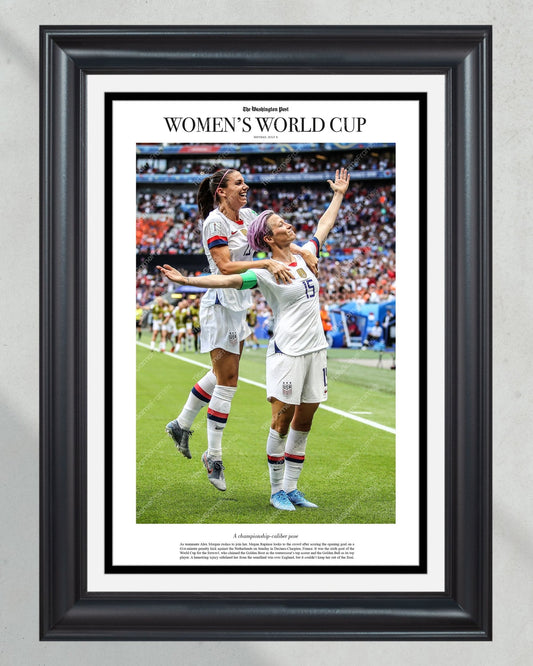 2019 FIFA Women’s World Cup Framed Print - TitleGameFrames.com