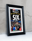 2019 Liverpool Football Champions League Winners "The Joy of Six" Framed Newspaper - TitleGameFrames.com