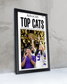 2019 LSU Tigers National Champions "Top Cats" Framed Front Page Newspaper Print - TitleGameFrames.com