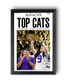 2019 LSU Tigers National Champions "Top Cats" Framed Front Page Newspaper Print - TitleGameFrames.com