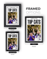 2019 LSU Tigers National Champions "Top Cats" Framed Front Page Newspaper Print - TitleGameFrames.com