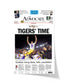 2019 LSU Tigers “Tigers’ Time” NCAA College Football National Champions Framed Front Page Newspaper Print - TitleGameFrames.com
