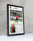 2019 Tiger Woods Masters Champion 'Hear Him Roar' Front Page Newspaper - TitleGameFrames.com