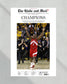 2019 Toronto Raptors NBA Champion Framed Front Page Newspaper Print - TitleGameFrames.com