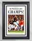 2019 Washington Nationals "Champs" World Series Baseball Champions The Washington Post Newspaper Framed Print - TitleGameFrames.com