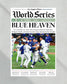 2020 L.A. Dodgers World Series Champions Framed Newspaper Cover Print - TitleGameFrames.com