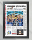 2020 UEFA Italy Football Championship Framed Front Page Newspaper Print - TitleGameFrames.com