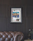 2020 UEFA Italy Football Championship Framed Front Page Newspaper Print - TitleGameFrames.com