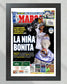2021-2022 Real Madrid Def. Liverpool Champions League Framed Front Page Newspaper Print - Title Game Frames