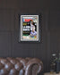 2021-2022 Real Madrid Def. Liverpool Champions League Framed Front Page Newspaper Print - Title Game Frames