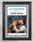 2021 Argentina Copa America Champions 'Gloria Eterna' Messi Framed Newspaper - Title Game Frames
