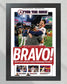 2021 Atlanta Braves NLCS Champions Framed Front Page Newspaper Print - TitleGameFrames.com