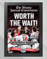 2021 Atlanta Braves “Worth the Wait” World Series Champions Framed Front Page Newspaper Print - TitleGameFrames.com