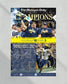 2021 Michigan Wolverines Big Ten Championship: 'CHAMPIONS' - Framed Print - TitleGameFrames.com
