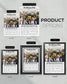 2021 Michigan Wolverines Defeat Ohio State: 42 - 27 'FINALLY' - Framed Print - TitleGameFrames.com