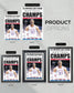 2022 Kansas Jayhawks “Champs” NCAA College Basketball Champions Framed Front Page Newspaper Print - Title Game Frames