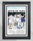 2022 Kansas Jayhawks “Rock of Ages” NCAA College Basketball Champions Framed Front Page Newspaper Print - Title Game Frames