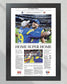 2022 LA Rams NFC Champions Framed Front Page Newspaper Print - Title Game Frames