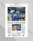 2022 LA Rams NFC Champions Framed Front Page Newspaper Print - Title Game Frames