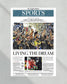 2022 LAFC Los Angeles Football Club MLS Championship Framed Front Page Newspaper - Title Game Frames