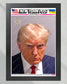 2023 Donald Trump's Epic 'Mug Shot' Framed Newspaper - TitleGameFrames.com