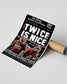 2023 Georgia Bulldogs 'Twice is Nice' College Football National Champions Framed Newspaper - TitleGameFrames.com
