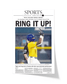 2023 LSU Tigers “Ring it Up!” College World Series Champions Commemorative Newspaper - TitleGameFrames.com
