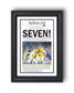 2023 LSU Tigers “SEVEN!” College World Series Champions Front Page Newspaper - TitleGameFrames.com