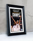 2023 LSU Tigers Women's National Champions Angel Reese "CHAMPS!" Framed Front Page Newspaper - TitleGameFrames.com