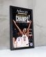 2023 LSU Tigers Women's National Champions Angel Reese "CHAMPS!" Framed Front Page Newspaper - TitleGameFrames.com
