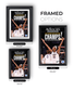 2023 LSU Tigers Women's National Champions Angel Reese "CHAMPS!" Framed Front Page Newspaper - TitleGameFrames.com