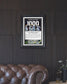 2023 Michigan Wolverines 1000th Win - Commemorative Framed Print - TitleGameFrames.com