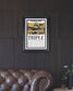2023 Michigan Wolverines' Third Consecutive Victory Over Ohio State: 'TRIPLE' - Framed Print - TitleGameFrames.com