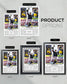 2023 Rose Bowl Victory: 'RIDE THE TIDE' - Michigan's Historic Win Over Alabama Print - TitleGameFrames.com