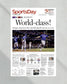 2023 Texas Rangers World Series "World - class!" - Commemorative Framed Newspaper - TitleGameFrames.com