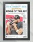 2024 Chiefs AFC Championship Victory "Kings of the AFC" Framed Newspaper Print - Title Game Frames