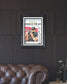 2024 Chiefs AFC Championship Victory "Kings of the AFC" Framed Newspaper Print - Title Game Frames