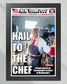 2024 Donald Trump Works at McDonalds - 'Hail to the Chef' NY Post Framed Newspaper - Title Game Frames