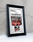 2024 Florida Panthers Stanley Cup 'CHAMPIONS!' Framed Sports Edition Newspaper - TitleGameFrames.com