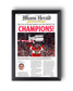 2024 Florida Panthers Stanley Cup "CHAMPIONS!" Special Edition Newspaper - TitleGameFrames.com